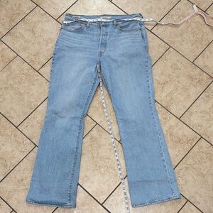 Levi's Light Blue Flare Jeans